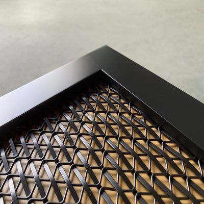 4.5mm épaisseur de la maille en acier inoxydable grilles de fil décoratif pour portes d'armoires métalliques