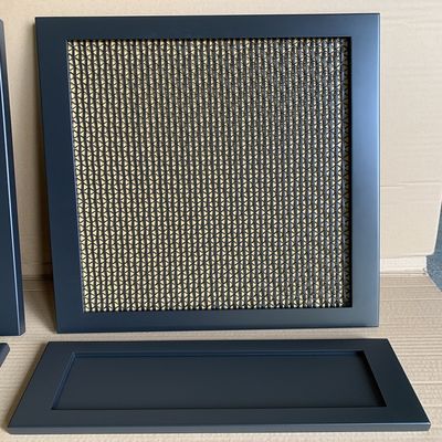 8.75 kg/m2 Grilles de treillis métalliques décoratifs avec 49% de surface d'ouverture en acier inoxydable