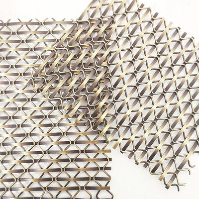 80,75 kg/m2 Grilles de treillis métalliques décoratifs Largeur 0,6m-2,4m Produit