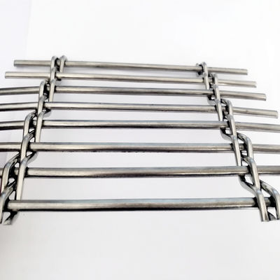 Rideau de treillis métallique en acier inoxydable flexible pour les installations de grands halls d'entrée
