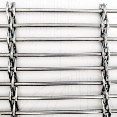 Rideau de treillis métallique en acier inoxydable flexible pour les installations de grands halls d'entrée