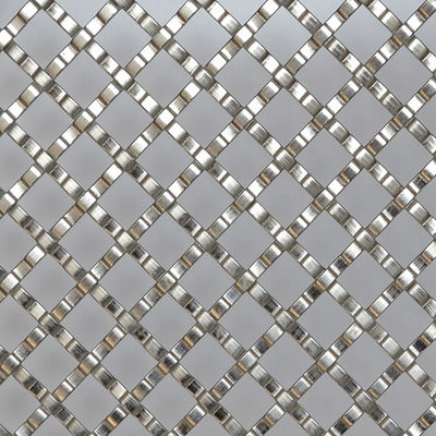 Panneaux de treillis métalliques en acier inoxydable pour intérieur et extérieur
