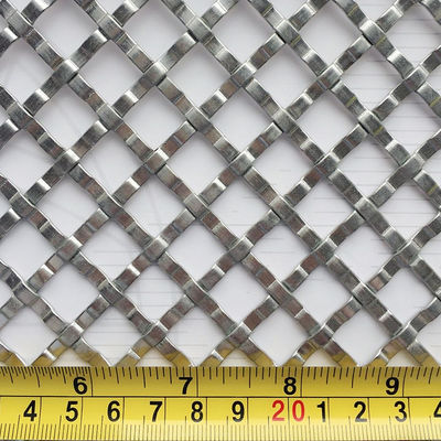 Panneaux de treillis métalliques en acier inoxydable pour intérieur et extérieur