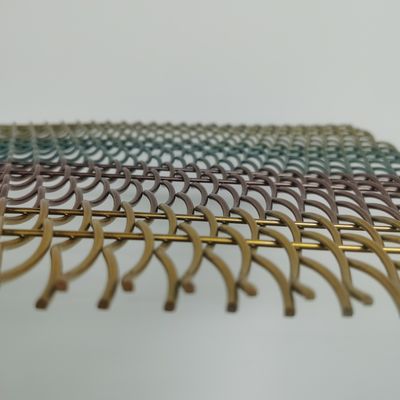 Largeur de filet en fil de fer tissé polyvalent et élégant Décoratif Largeur de filet en fil de fil tissé 0,6 m-2,4 m