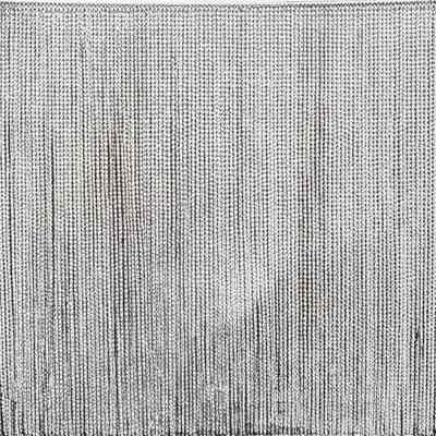 Rideau en chaîne d'aluminium décoratif créatif pour les meubles et les installations artistiques, conception de treillis métallique personnalisable ignifuge