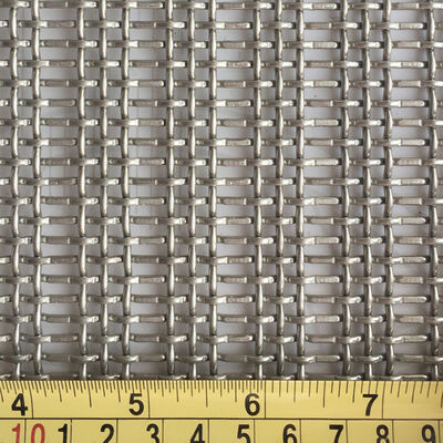 Bonne flexibilité maille architecturale en acier inoxydable avec diamètre de câble de 2,5 mm X 4