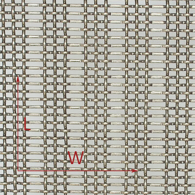 Good Flexibility Stainless Steel Architectural Mesh with 2.5mm X 4 Cable Diameter and Antique Bronze Plated Surface for Building Facades
