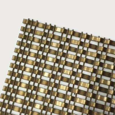 Résistance à la corrosion Tissu en acier architectural en treillis soudés conçu pour améliorer le support structurel et l'attrait esthétique
