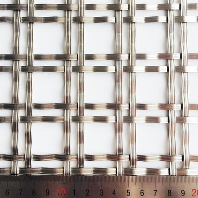 Anodisation de treillis métallique architectural, taille de maille personnalisée, adaptée à la filtration et aux applications architecturales créatives