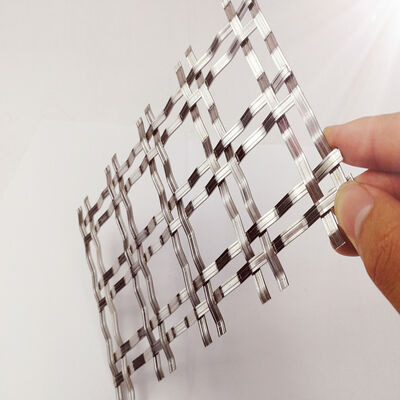 Anodisation de treillis métallique architectural, taille de maille personnalisée, adaptée à la filtration et aux applications architecturales créatives