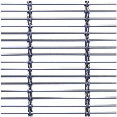 Panneaux d'aluminium en maille d'acier architecturale ronde Choix parfait pour les écrans de façade Design intérieur et éléments structurels