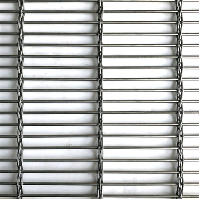 Panneaux d'aluminium en maille d'acier architecturale ronde Choix parfait pour les écrans de façade Design intérieur et éléments structurels