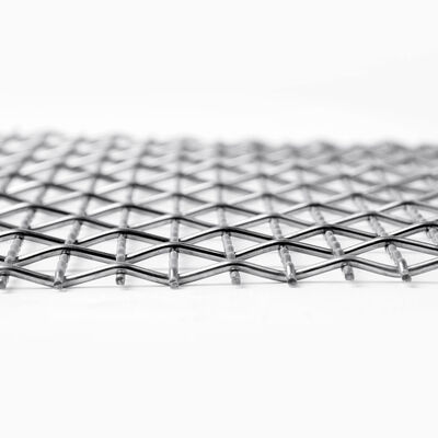 Tôle d'acier inoxydable architecturale tissée pour bardage extérieur