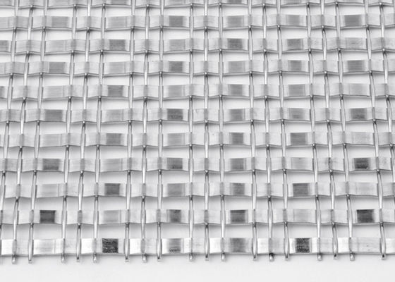 Écran armure toile en métal d'acier inoxydable pour le grillage tissé architectural
