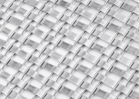 Écran armure toile en métal d'acier inoxydable pour le grillage tissé architectural