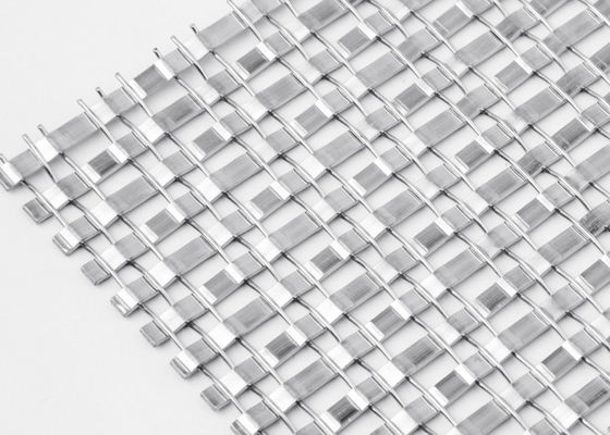 Écran armure toile en métal d'acier inoxydable pour le grillage tissé architectural