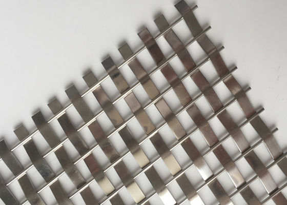 Maille décorative d'acier inoxydable Mesh For Architectural Woven Wire de fil de conception intérieure