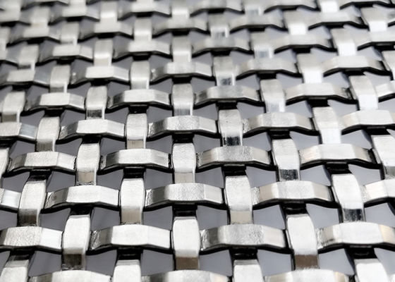 Grillage tissé par Mesh Wall Cladding For Architectural décoratif en métal d'acier inoxydable