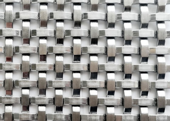 Grillage tissé par Mesh Wall Cladding For Architectural décoratif en métal d'acier inoxydable