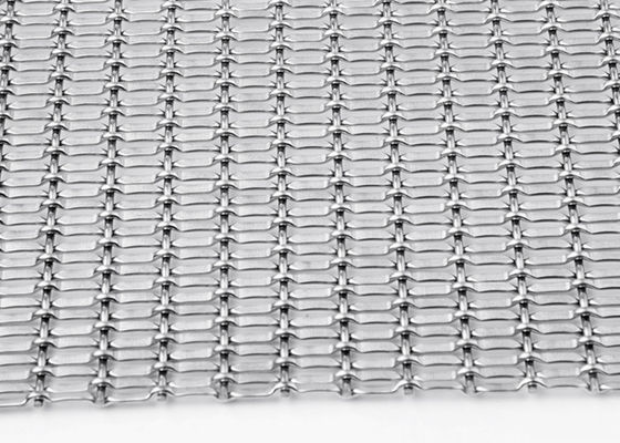 Diviseurs de pièce décoratifs tissés par 5mm titaniques en métal de Mesh Fabric 15m en métal d'électrodéposition