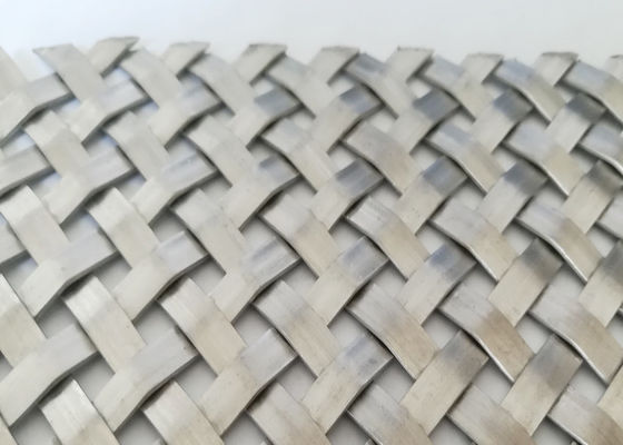 Métal 712X Mesh Panels Fireproof plat DE X/Y tissé architectural de grillage de SHUOLONG