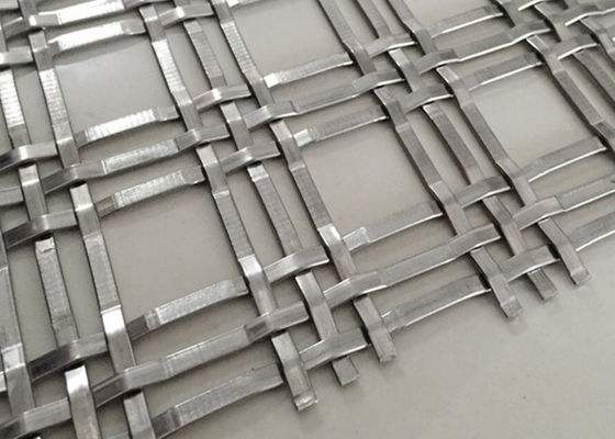 1" x1 » fil tissé architectural décoratif Mesh Triple Flat Anti Impact