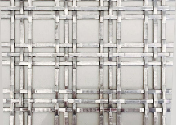 1" x1 » fil tissé architectural décoratif Mesh Triple Flat Anti Impact