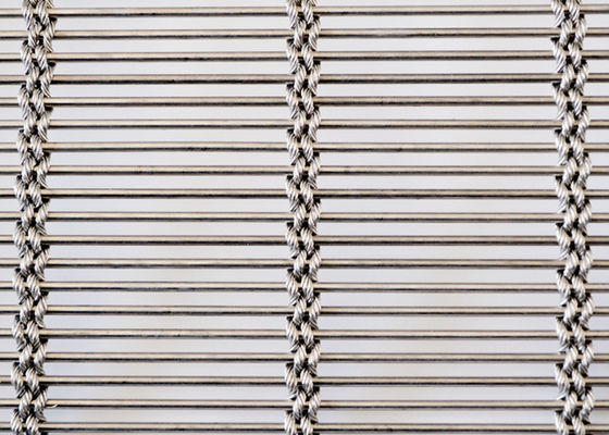 Métal décoratif armure toile Mesh Sheets de Mesh Lightweight SS430 du fil ISO9001