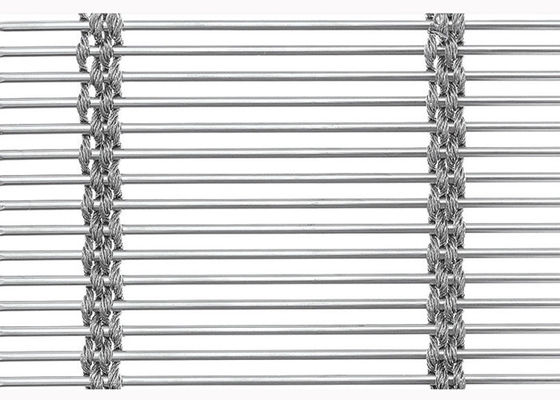 Anti ouverture architecturale d'acier inoxydable Mesh Rope Rod 44,7% de séparation d'alcali