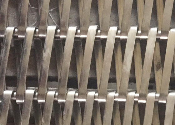 20ft ont compliqué le fil en spirale Mesh For Solar Shading d'acier inoxydable