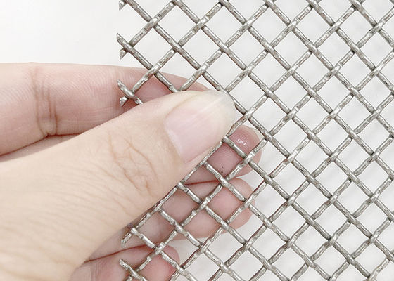 maille en métal de Mesh Square Stainless Steel Woven de fil de cuir embouti de serrure de GV de 3×6m