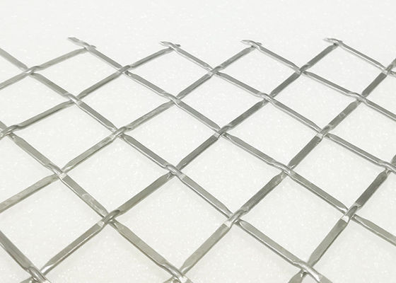 Fil décoratif serti par replis Mesh Grilles Anti Alkali de l'acier inoxydable 316