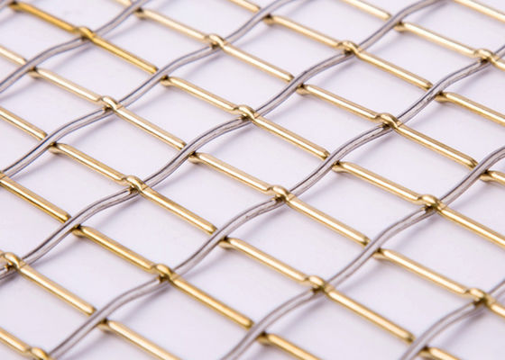 Fil Mesh Square Hole de cuir embouti de serrure de SS321 2.5m