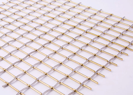 Fil Mesh Square Hole de cuir embouti de serrure de SS321 2.5m