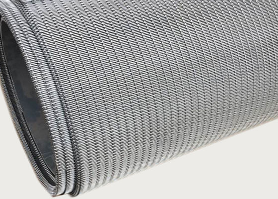 OEM tissé rigide de Mesh Stairs Railing de fil de cuir embouti de serrure d'acier inoxydable
