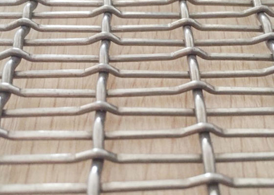 Antiacide décoratif de la maille SS316 en métal d'armure toile de cuir embouti avec la structure solide