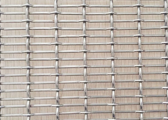 Antiacide décoratif de la maille SS316 en métal d'armure toile de cuir embouti avec la structure solide