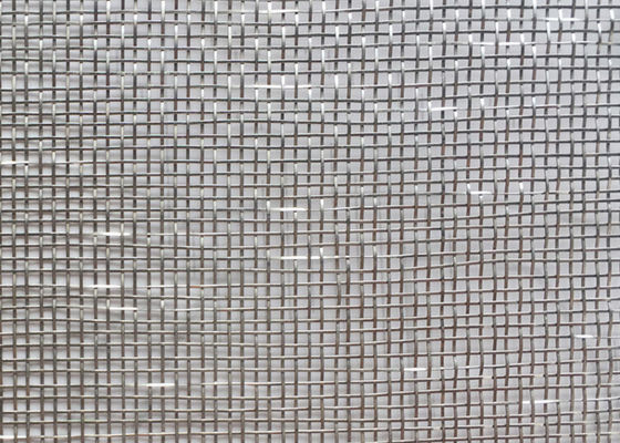Fil stratifié en verre architectural ultra mince Mesh Brass Woven 0.5mm