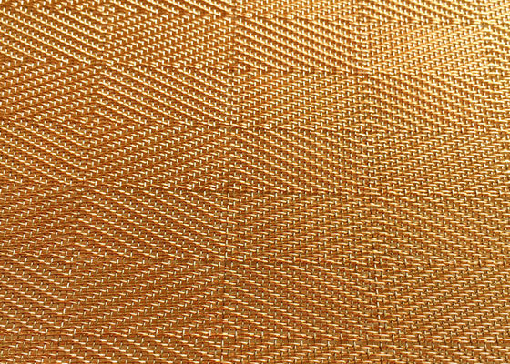 le verre d'or de 8ft a stratifié des escaliers de Mesh Antiwear For Furniture And de fil