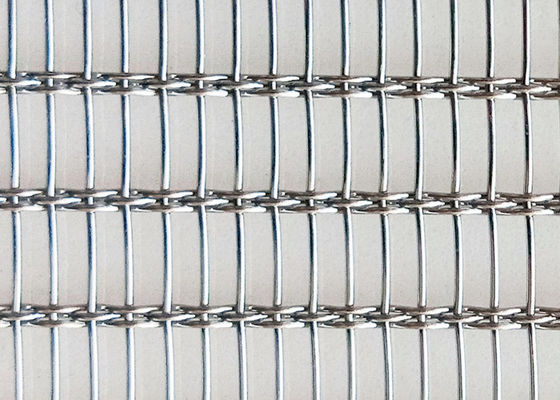 Fil intérieur Mesh Decorative Design de la couche intermédiaire SS304 en verre 1.2mm
