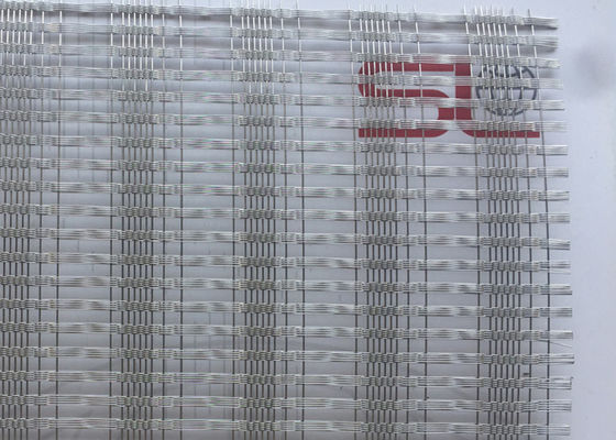 façade décorative intérieure de Mesh Glass Panels Exterior And de fil armure toile de 0.8mm
