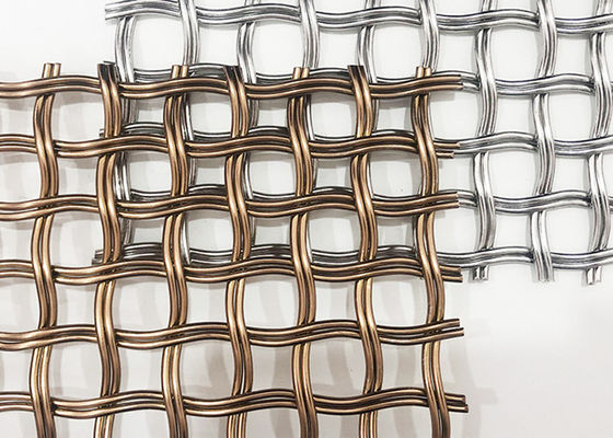 rambarde tissée décorative de Mesh Grid Panels For Stairs de fil de séparations de 6mm