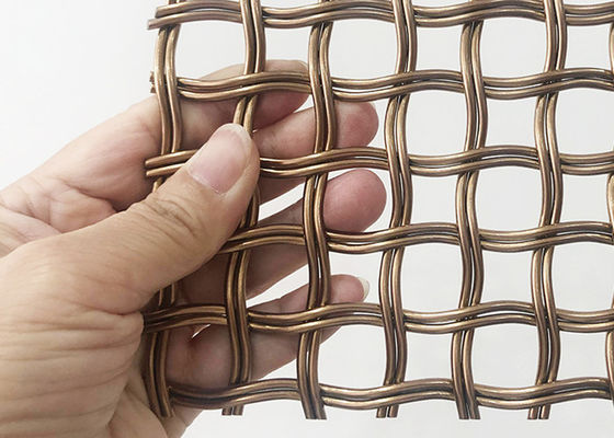 rambarde tissée décorative de Mesh Grid Panels For Stairs de fil de séparations de 6mm