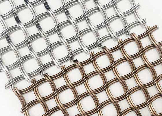 rambarde tissée décorative de Mesh Grid Panels For Stairs de fil de séparations de 6mm