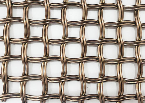 rambarde tissée décorative de Mesh Grid Panels For Stairs de fil de séparations de 6mm