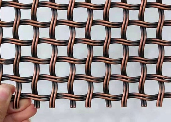 Fil tissé décoratif Mesh Partitions d'alliage à haute résistance 5ft pour des murs