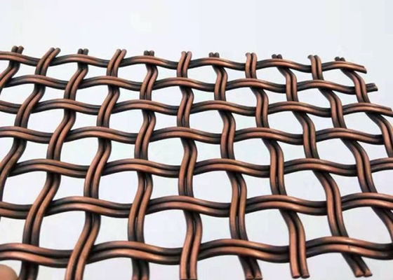 Fil tissé décoratif Mesh Partitions d'alliage à haute résistance 5ft pour des murs
