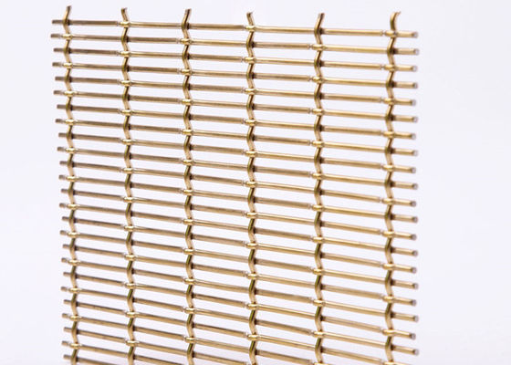 SUS SS430 Mesh For Cabinet Doors en acier décoratif de 10ft