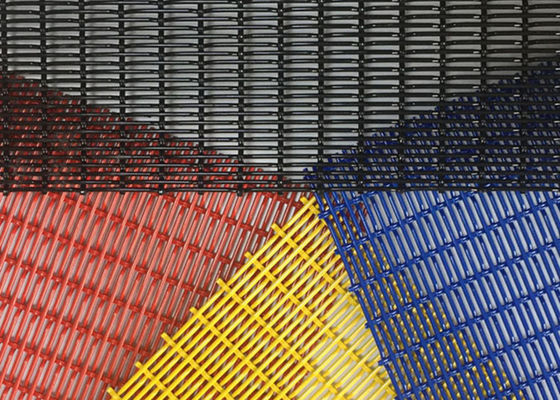 Fil enduit Mesh Plain Woven For Screen de poudre noire de l'acier inoxydable 2.5m