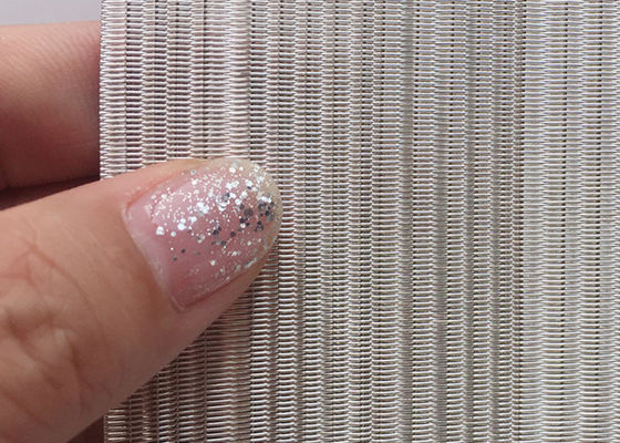 verre libre d'huile de 1m avec le grillage tissé par solides solubles de Mesh Interlayer 304 en métal